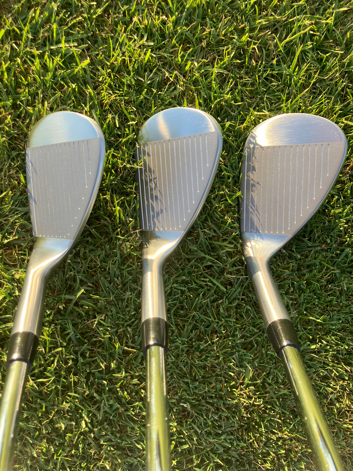 Knockout Golf Wedge Set Playing Position